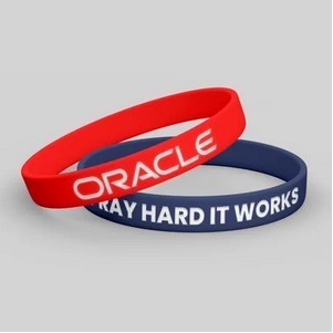 Custom Color Filled Wristbands - 1/4"