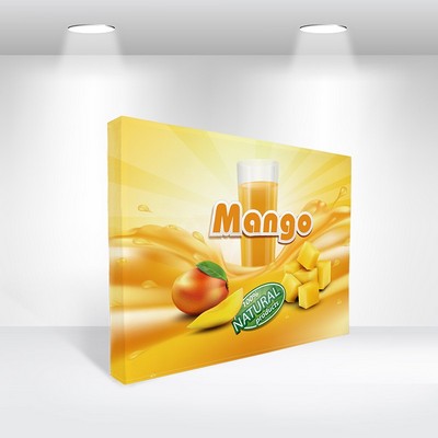 10' Traditional Pop Up Replacement Fabric Backdrop (Frame Not Included)