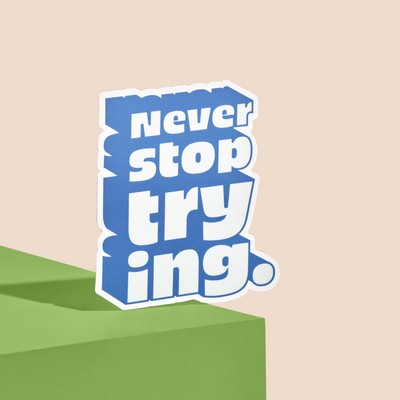 5"x5" Die Cut Custom Stickers