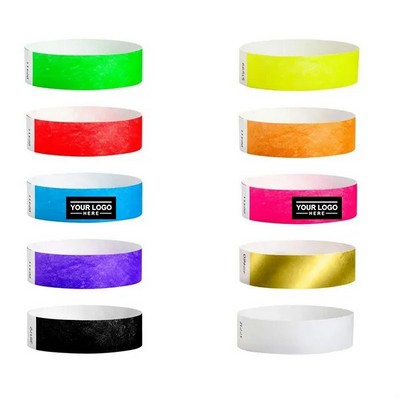 Waterproof Disposable Wrist Strap for Events & Admissions