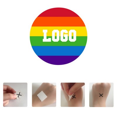2 1/4" LGBTQ Pride Temporary Tattoos