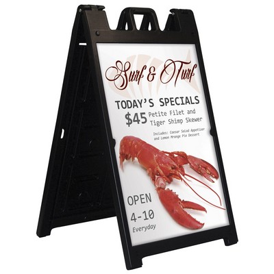 Deluxe A Frame Signs 24" x 36" Printed