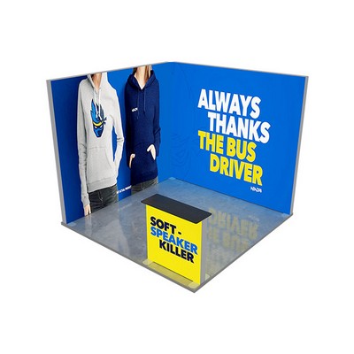 10' Backlit Trade Show Display - Design 5 (Double Sided)