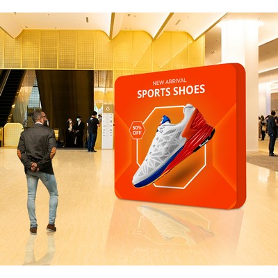 Wall Box Fabric Display Graphic (Double Sided)