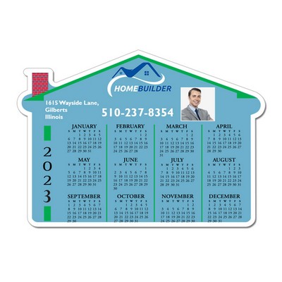 7x5 House Shaped Magnets - 20 Mil