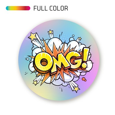 Custom Holographic Stickers - 32.01 To 36 Square Inches