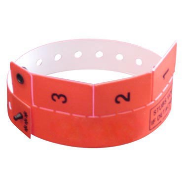 Vinyl 3 Tab ID Bracelet (Blank)