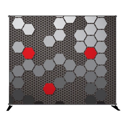 Adjustable Giant Format Banner Stand w/ 8' x 12' Fabric Print