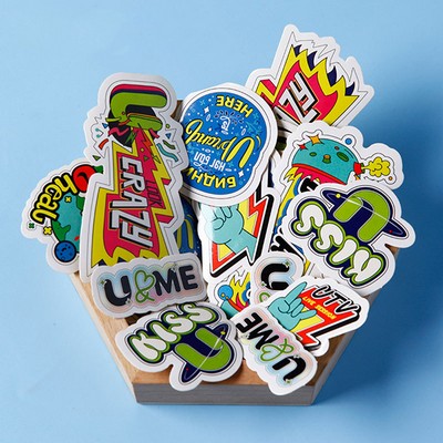 Custom Die-Cut Sticker Singles