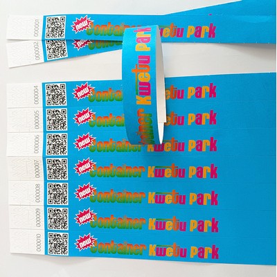 Printed Color Event Wristbands