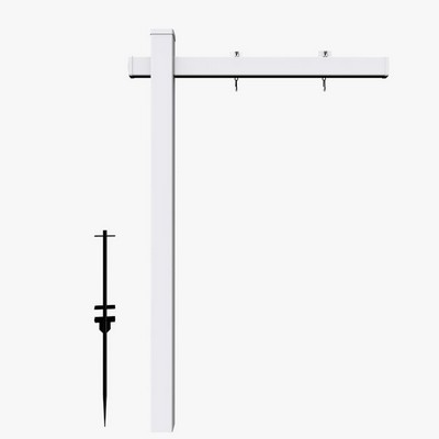 Real Estate Post (Hardware Only) 36'W