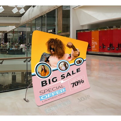 16' x 7.5' U Shaped Pillow Case Backdrop (Graphic only)