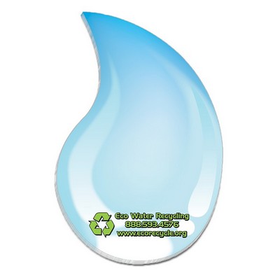 Adhesive Note Shape - Water Drop (4x6) - 100 Sheets