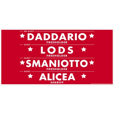 4 Mm Corrugated Plastic Outdoor Lawn Sign (48" x 96")