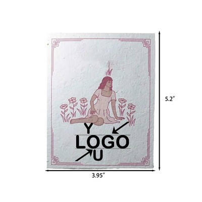 Plantable Seed Postcard