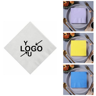 Vibrant Custom 2-Ply Napkins