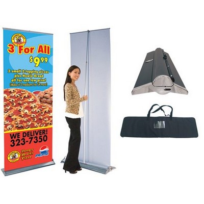 Orient 30" Retractable Banner Stand - 2 Sided, 30" x 80"
