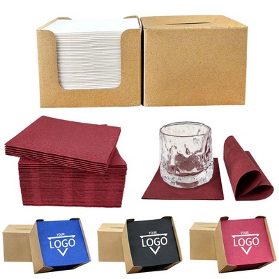 Colored Napkin Box Packaging