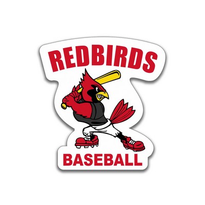 Magnet-3Mil-2"X3.5" Custom Shape-Indoor-Outdoor. Full Color