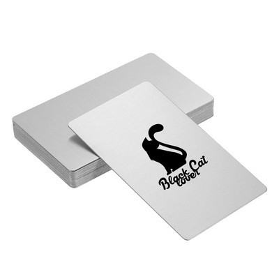 Stainless Steel Business Card