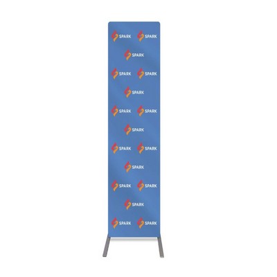 2.5' x 6.5' Economy Step and Repeat Banner Stand (Graphic only)