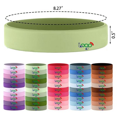 Color Rubber Bracelets Wristbands